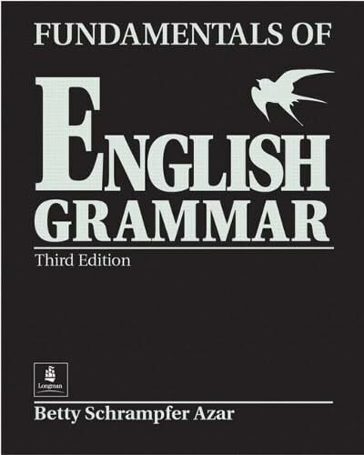 Fundamentals of English Grammar (Black) (Without Answer Key), Intermediate: Third Edition