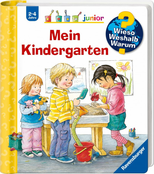 Wieso? Weshalb? Warum? junior, Band 24 - Mein Kindergarten (Sachbuch ab 2 Jahre - mit Klappen) (junior, 24)