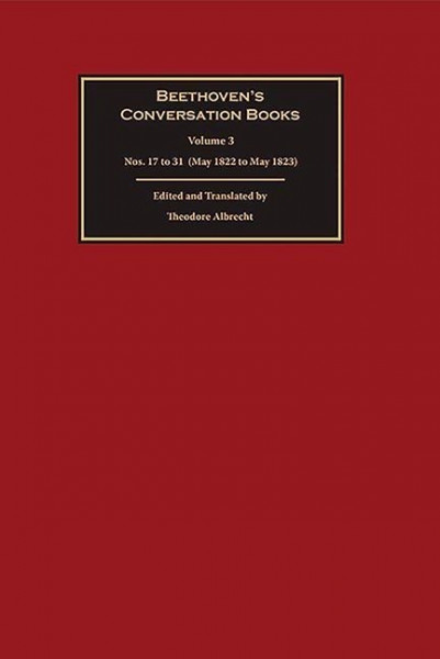 Beethoven's Conversation Books Volume 3
