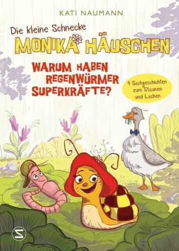 Die kleine Schnecke Monika Häuschen 1: Warum haben Regenwürmer Superkräfte?: 4 Sachgeschichten zum Staunen und Lachen | Lehrreich und witzig | ab 6 Jahren |... Die kleine Schnecke Monika Häuschen 1: Warum haben Regenwürmer Superkräfte?: 4 Sachgeschichten zum Staunen und Lachen | Lehrreich und witzig | ab 6 Jahren | Vorlesegeschichten über Flora und Fauna