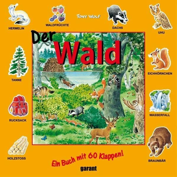 Klappenbuch - Der Wald: Ein Buch mit 60 Klappen!