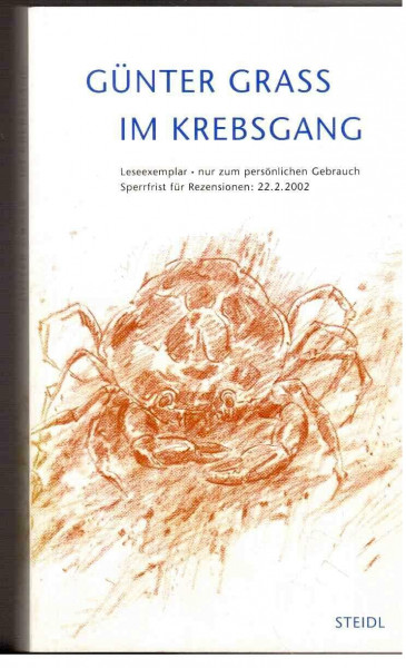 Im Krebsgang: Eine Novelle