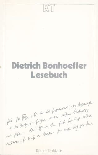 Dietrich Bonhoeffer Lesebuch