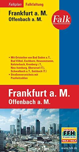 Falkplan Falk-Faltung Frankfurt/Main, Offenbach