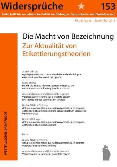 Widersprüche, Die Macht von Bezeichnung
