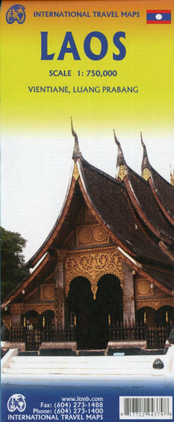 Touristik Karte Laos 1:750 000