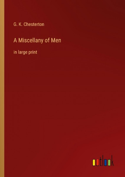 A Miscellany of Men