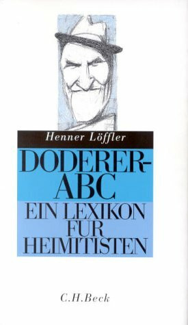 Doderer-ABC: Ein Lexikon für Heimitisten