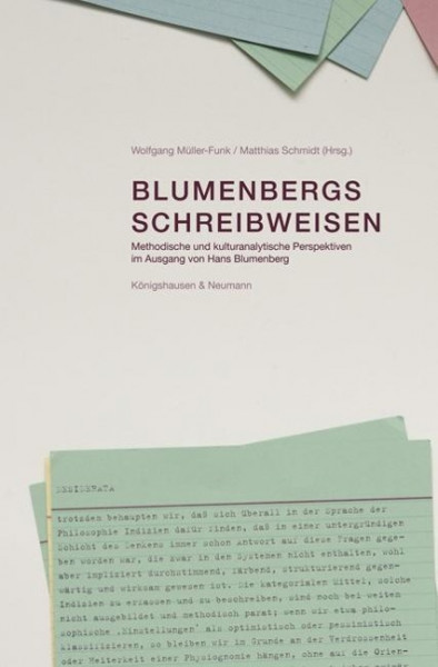 Blumenbergs Schreibweisen