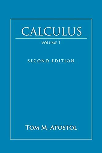 Calculus, Volume 1