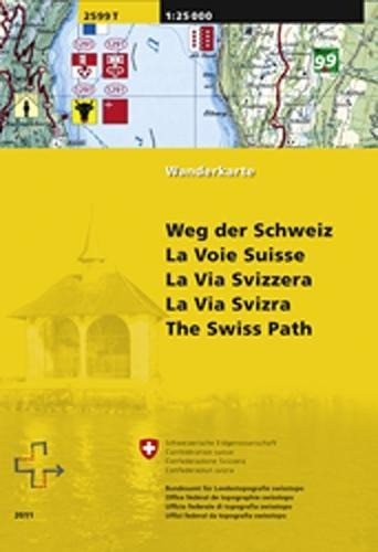 Swisstopo 1 : 25 000 Weg der Schweiz