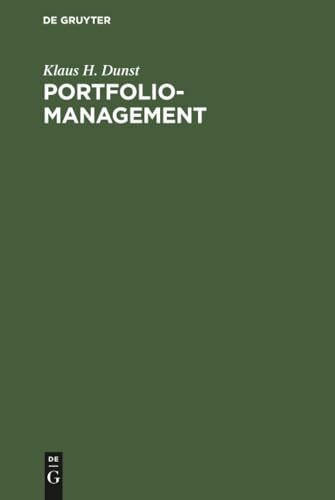 Portfolio-Management: Konzeption für die strategische Unternehmensplanung