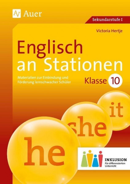 Englisch an Stationen 10 Inklusion