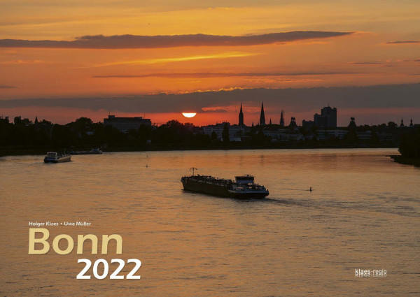 Bonn 2022 Bildkalender A3 quer, spiralgebunden