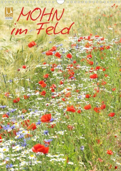 Mohn im Feld (Wandkalender 2022 DIN A3 hoch)