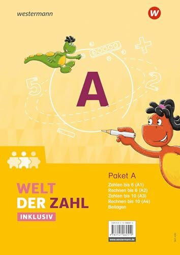 Welt der Zahl Inklusiv - Ausgabe 2021: Inklusionspaket A Hefte A1 bis A4 (Welt der Zahl: Inklusionsmaterialien - Ausgabe 2021)