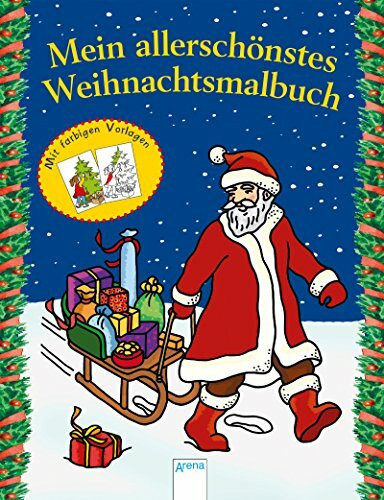Arena Verlag Mein Weihnachtsmalbuch