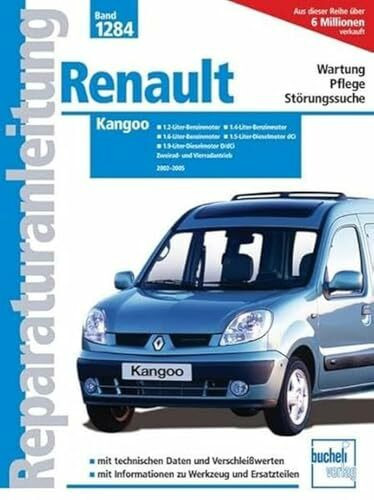 Renault Kangoo: 2002 bis 2005 (Reparaturanleitungen)