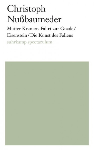 Mutter Kramers Fahrt zur Gnade / Eisenstein / Die Kunst des Fallens