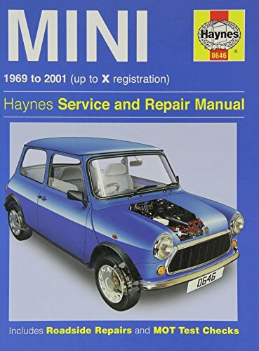 Haynes Mini 1969 to 2001 Up to X Registration (Haynes Service And Repair Manual)