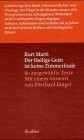 Der Heilige Geist ist keine Zimmerlinde
