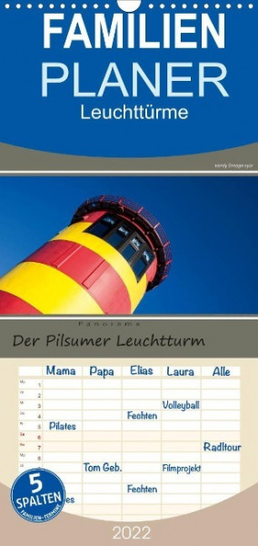 Der Pilsumer Leuchtturm (Wandkalender 2022 , 21 cm x 45 cm, hoch)