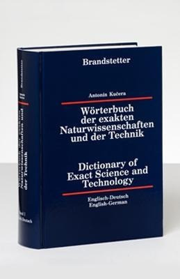 Wörterbuch der exakten Naturwissenschaften und der Technik. Band 1. Englisch - Deutsch