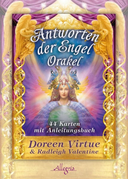 Antworten der Engel-Orakel: 44 Orakelkarten mit Anleitungsbuch | Spirituelles Engelkartenset für Orientierung, Entscheidungshilfe und innere Ruhe