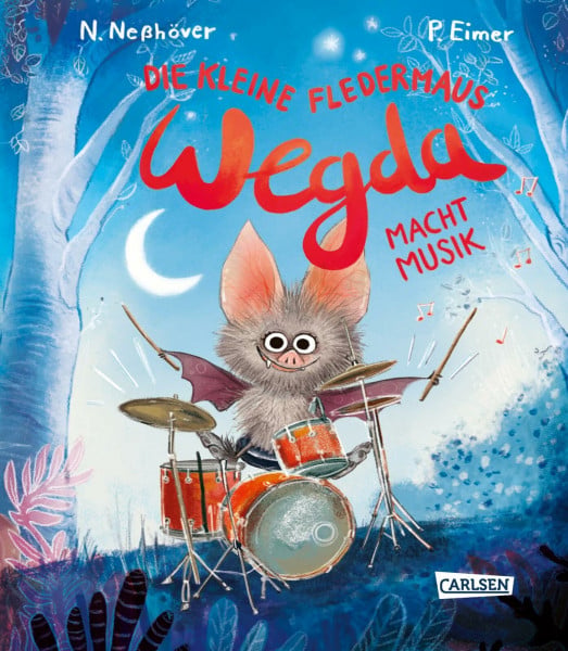 Die kleine Fledermaus Wegda: Wegda macht Musik: 6 Wunderschöne Gute-Nacht-Geschichten für Kinder ab 3