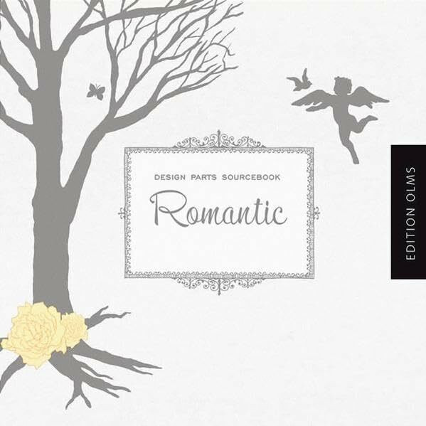 Edition Olms Romantic, Design Parts Sourcebook. Hundreds Of Icons, Illustrations And Letters, By MdN Design...