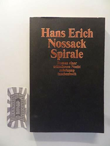 Spirale: Roman einer schlaflosen Nacht (suhrkamp taschenbuch)