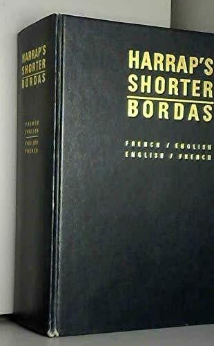 New Shorter French-English, English-French Dictionary: Pts. 1 & 2 in 1v