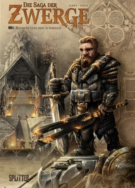 Die Saga der Zwerge. Band 1: Redwin von der Schmiede: Comic