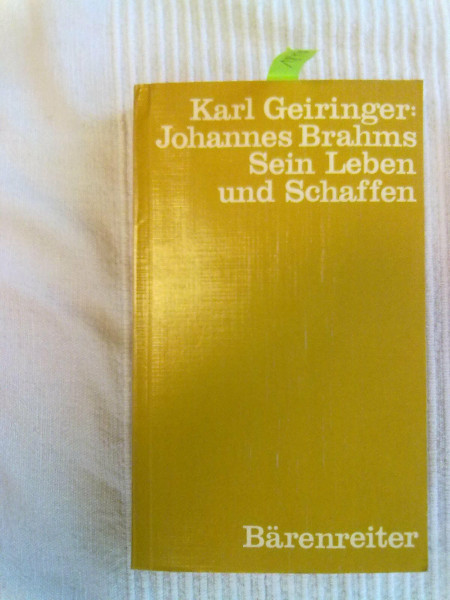 Brahms: Sein Leben und Schaffen