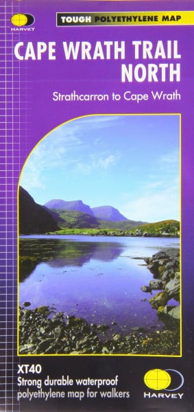 Cape Wrath Trail North: Strathcarron to Cape Wrath (Trail Map XT40)