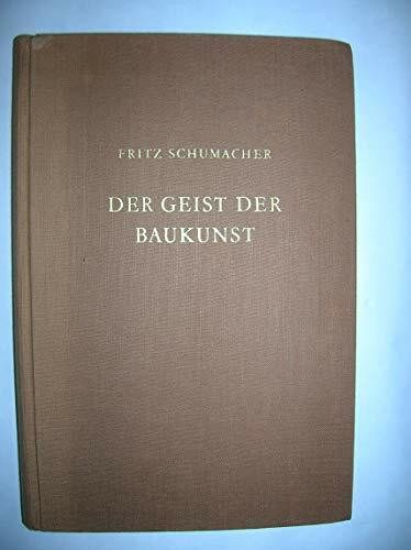 Der Geist der Baukunst