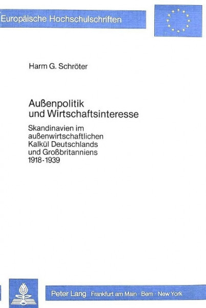 Aussenpolitik und Wirtschaftsinteresse