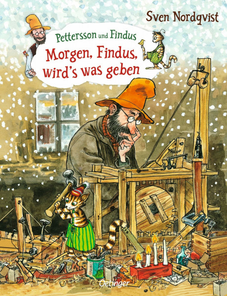 Pettersson und Findus. Morgen, Findus, wird’s was geben: Weihnachtliches Vorlesebuch für Kinder ab 6 Jahren