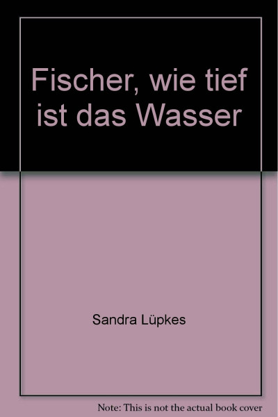 Fischer, wie tief ist das Wasser
