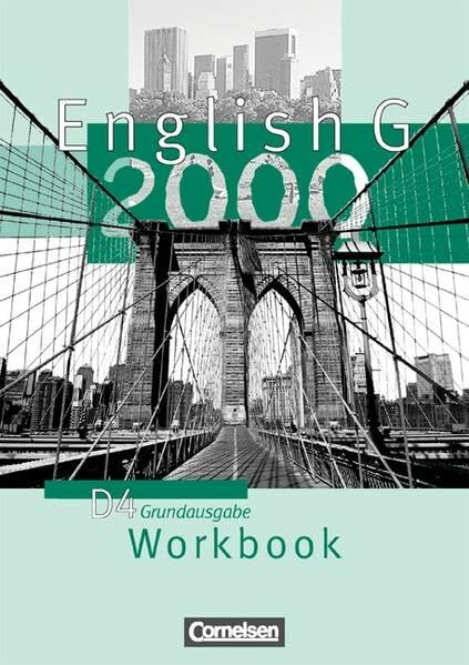 English G 2000 - Grundausgabe D: English G 2000, Ausgabe D, Workbook, Grundausg.
