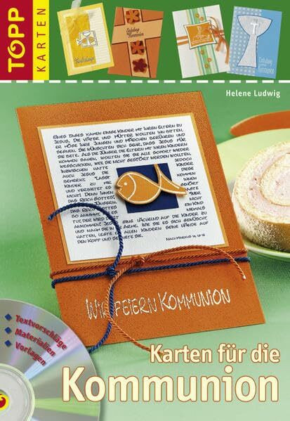 Karten für die Kommunion: Einladungs-, Menü- & Tischkarten