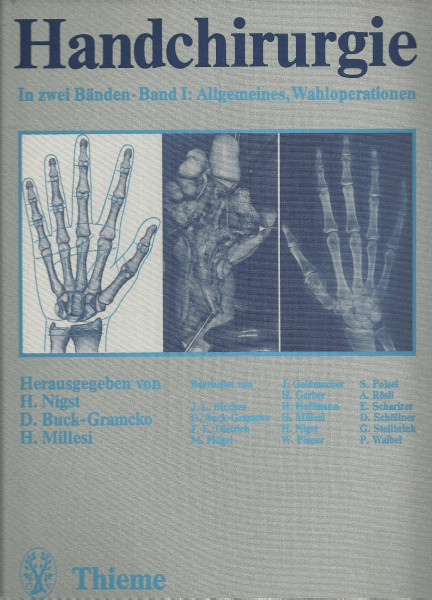 Handchirurgie I. Allgemeines - Wahloperationen
