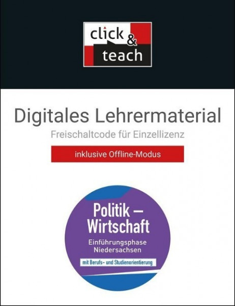 Kolleg Politik und Wirtschaft Einführungsphase click & teach Box Niedersachsen