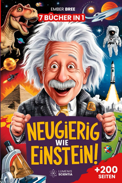 NEUGIERIG WIE EINSTEIN - 7 Bücher in 1 - Kuriositäten und Unglaubliche Fakten für Kinder von 7 bis 13 Jahren: Spannende und lustige Fakten für Kinder: ... Rekorde und überraschendem Allgemeinwissen