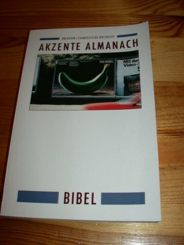 Akzente-Almanach 1992 - Bibel.