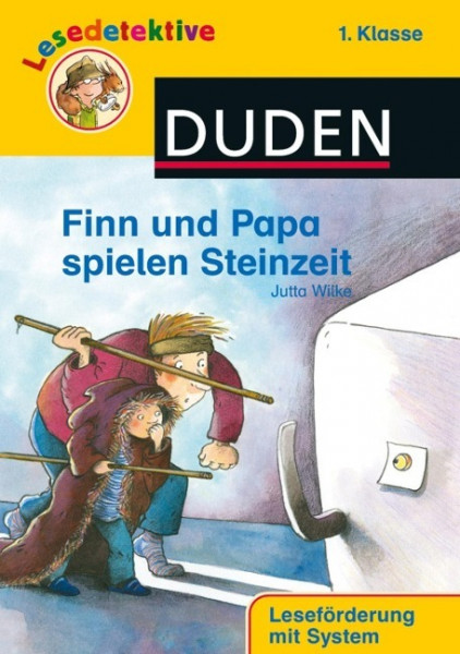 Lesedetektive - Finn und Papa spielen Steinzeit, 1. Klasse