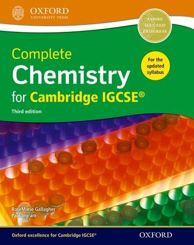 Complete Chemistry for Cambridge Igcse Rg