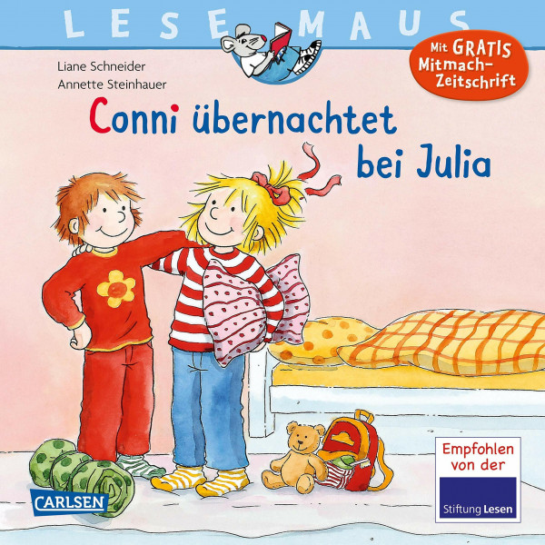LESEMAUS 115: Conni übernachtet bei Julia (115)