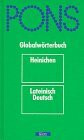 PONS Globalwörterbuch, Lateinisch-Deutsch