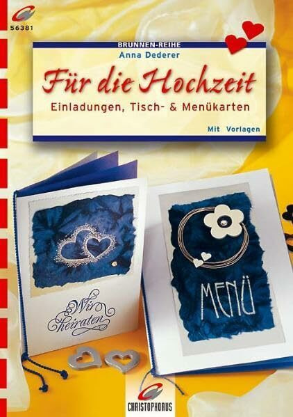 Brunnen-Reihe, Für die Hochzeit: Einladungen, Tisch- & Menükarten